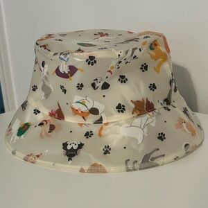 Disney Parks Reigning Cats and Dogs Rain Bucket Hat